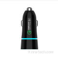 Mini chargeur de voiture rapide Port USB A/C